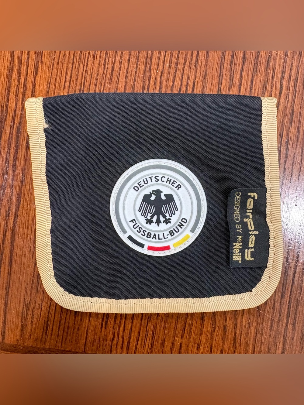 McNeill FairPlay Deutscher Fussball-Bund German Football soccer nylon wallet